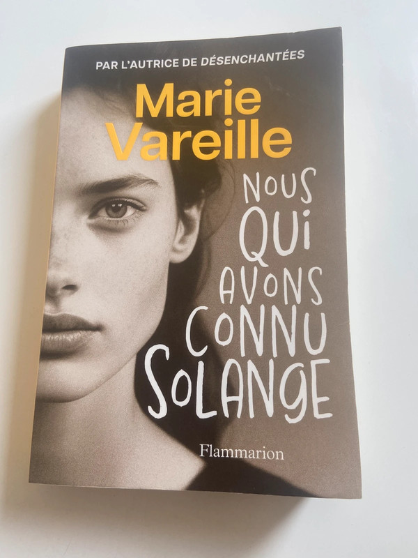 Livre Nous qui avons connu Solange Marie Vareille