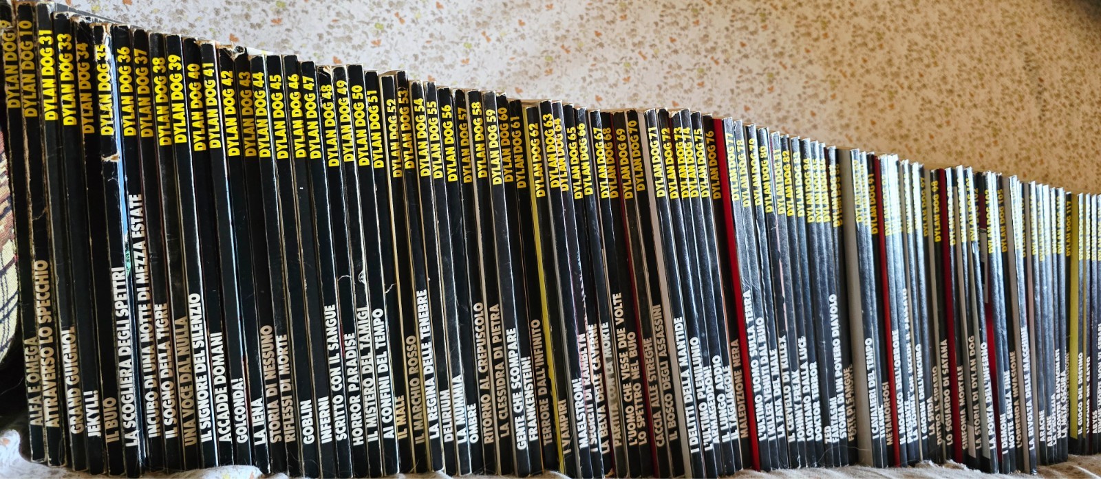 Dylan Dog 1^ Edizione 1990-1992 – lotto dal n. 49 al n. 70