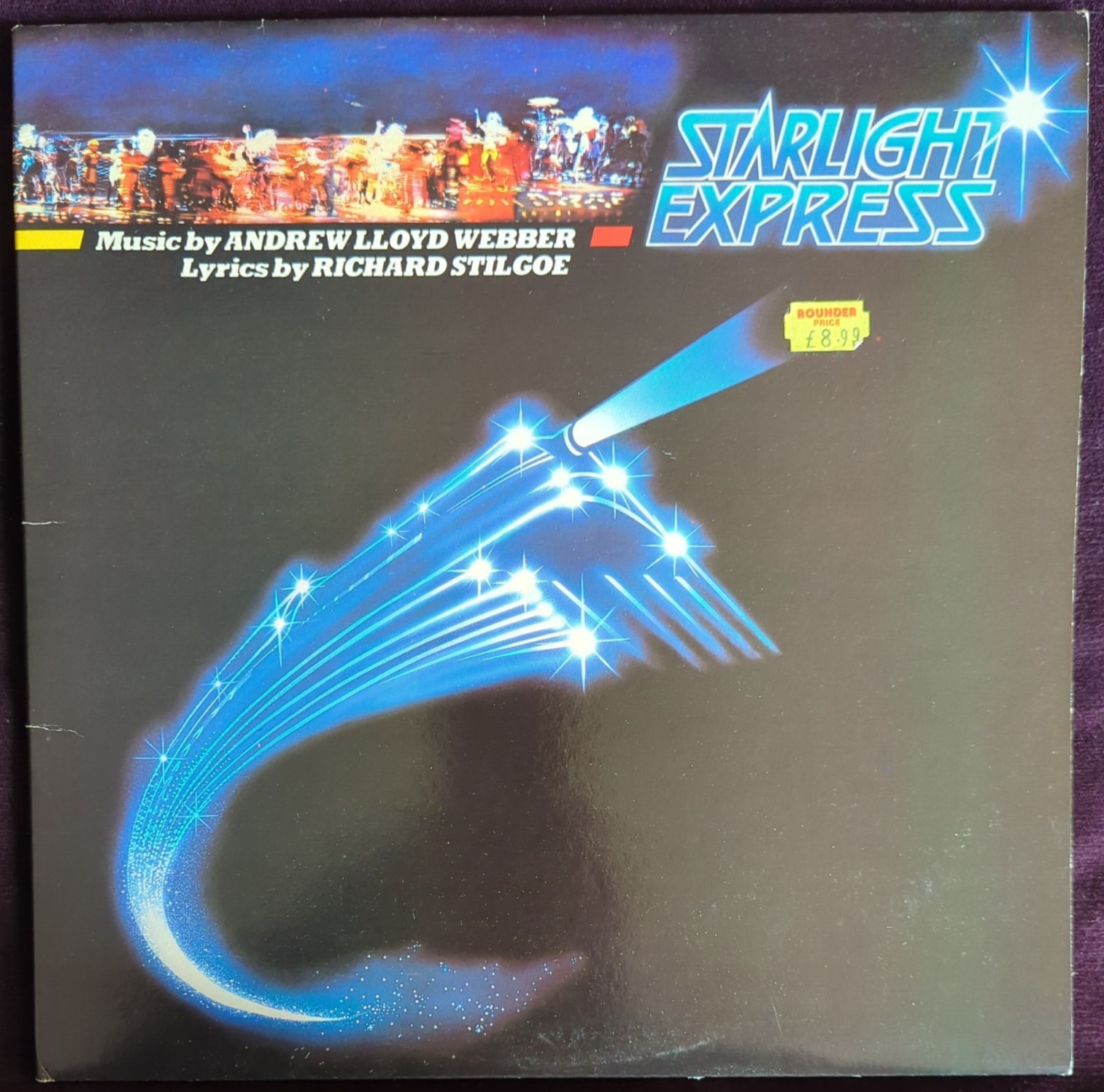 STARLIGHT EXPRESS Original Cast 1984 UK 1st Press 2LP Polydor LNER 1 ARUN NM/EX