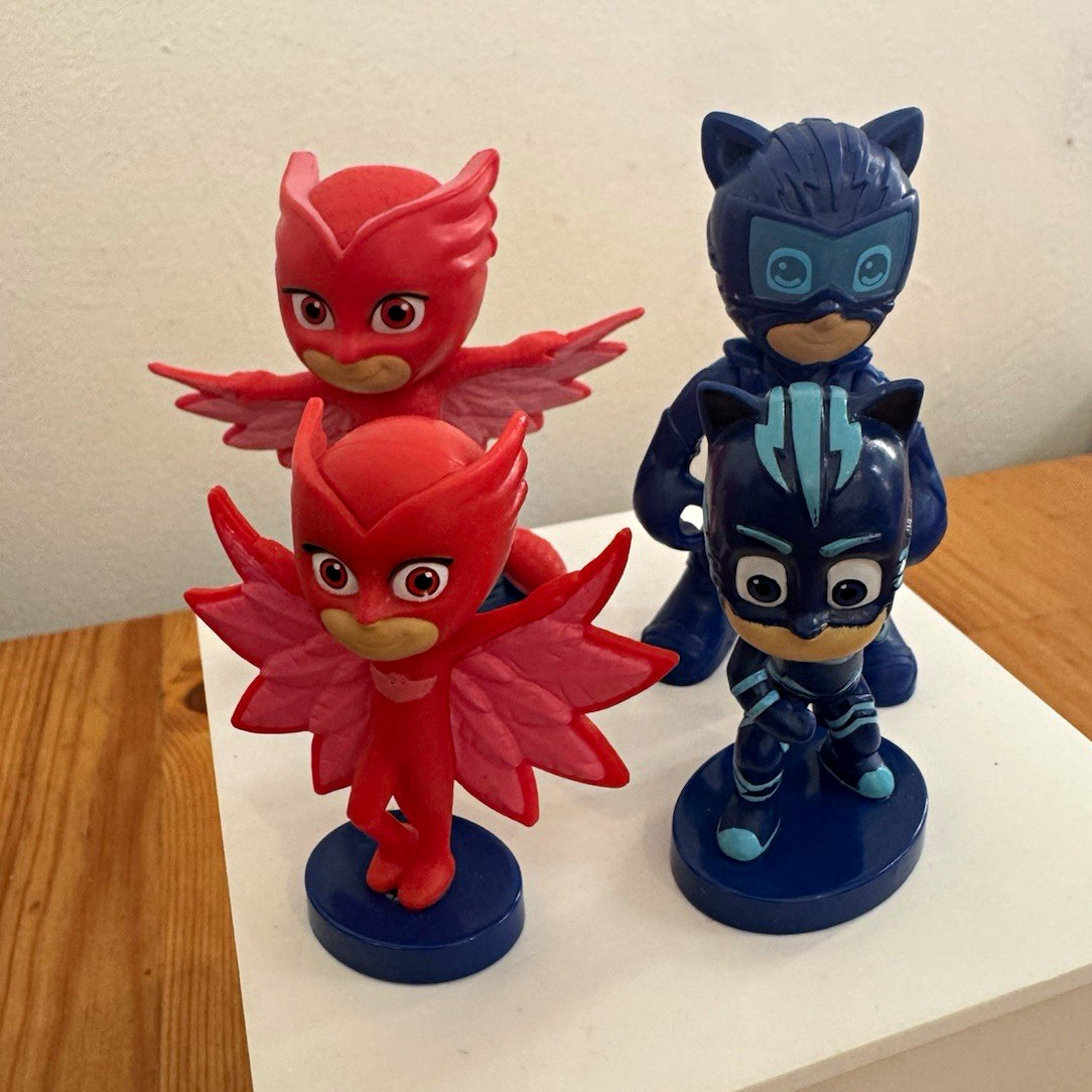 Just Play PJ Masks Modellino Catboy & Owlette/cake toppers