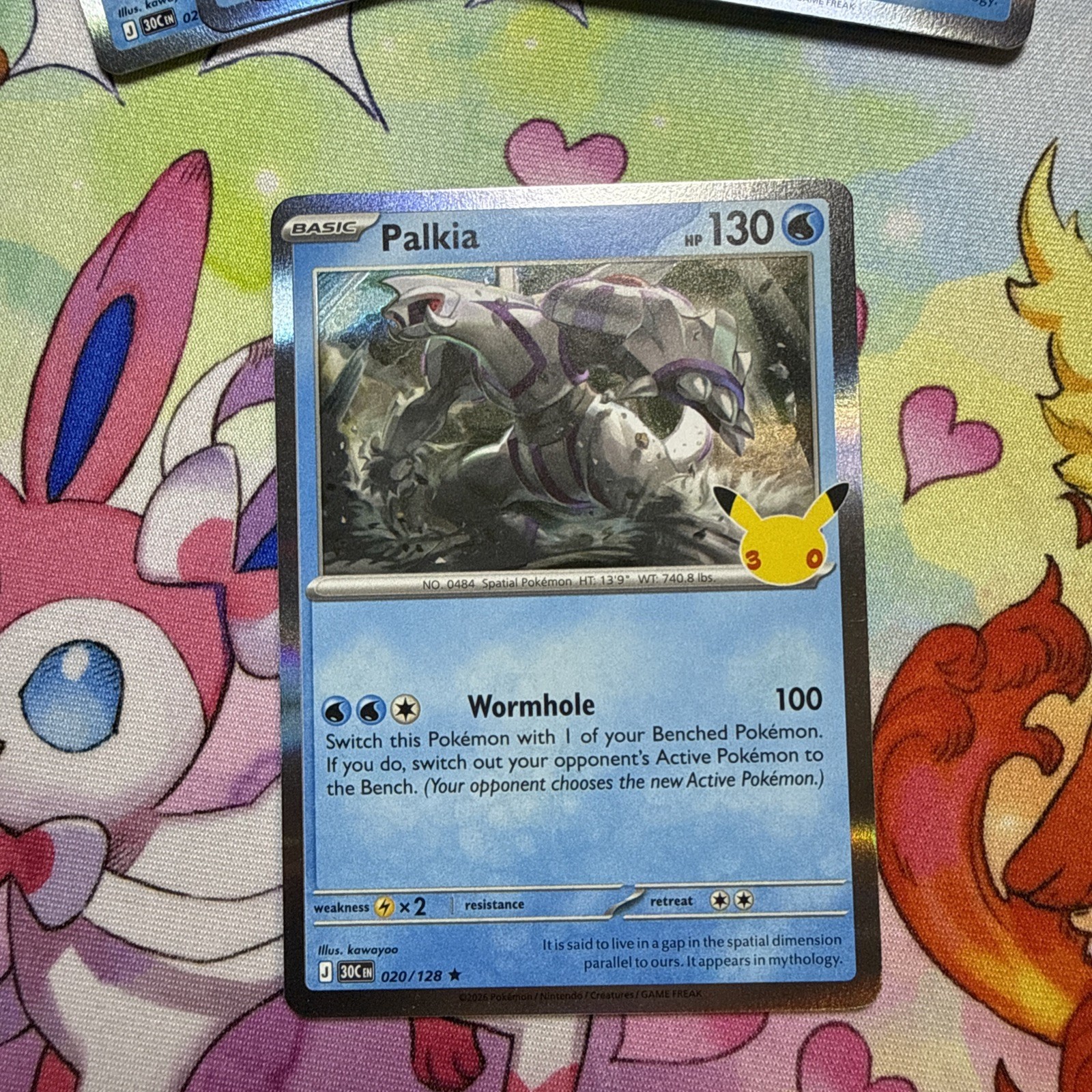 Palkia 020/128 Holo 30° Celebrazione