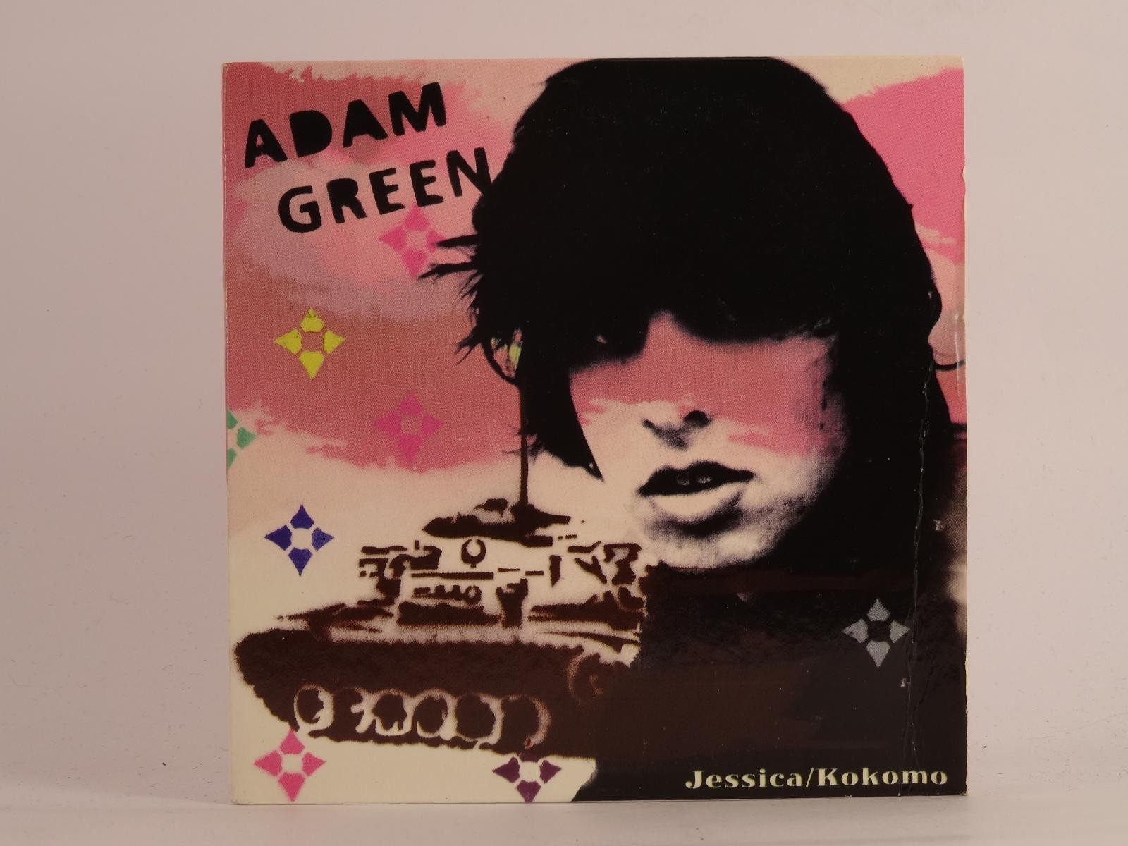 ADAM GREEN JESSICA (E80) 3 Track Promo CD Single plus Card Sleeve ROUGH TRADE RE