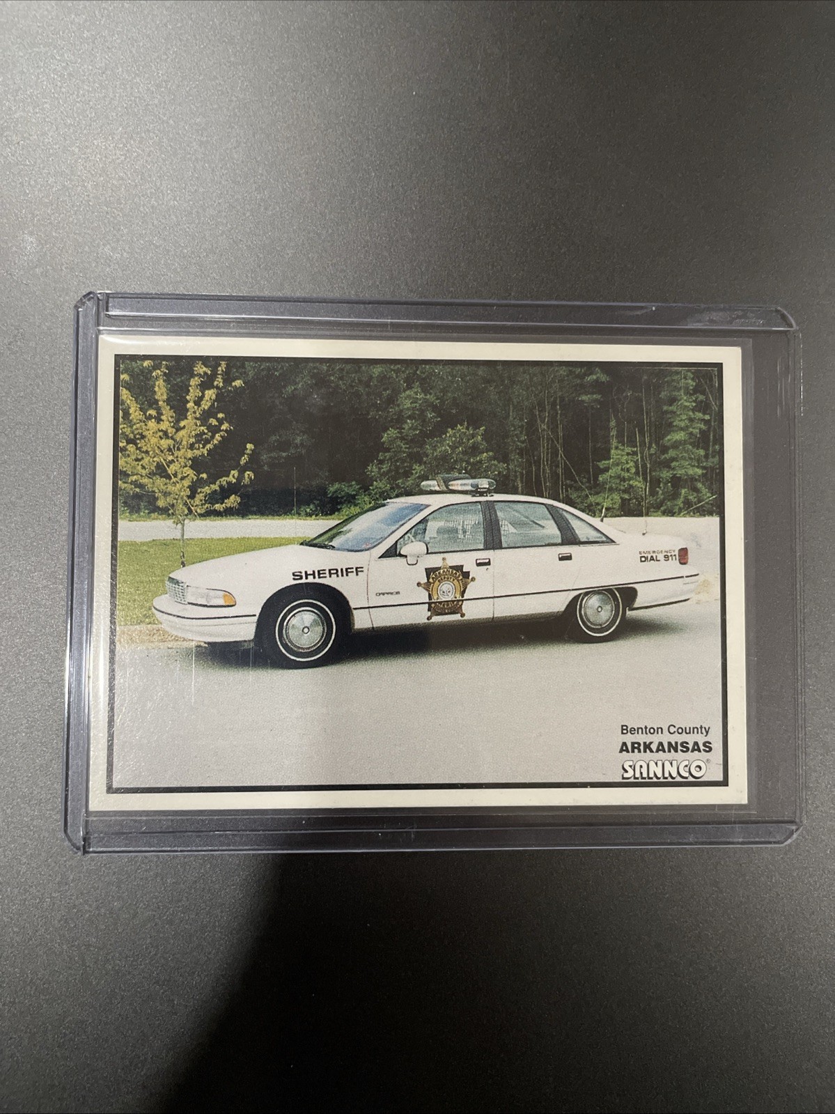 1993 Sannco Inc Police Trading Card Series 1 - Benton County, AR Sheriff 54/150