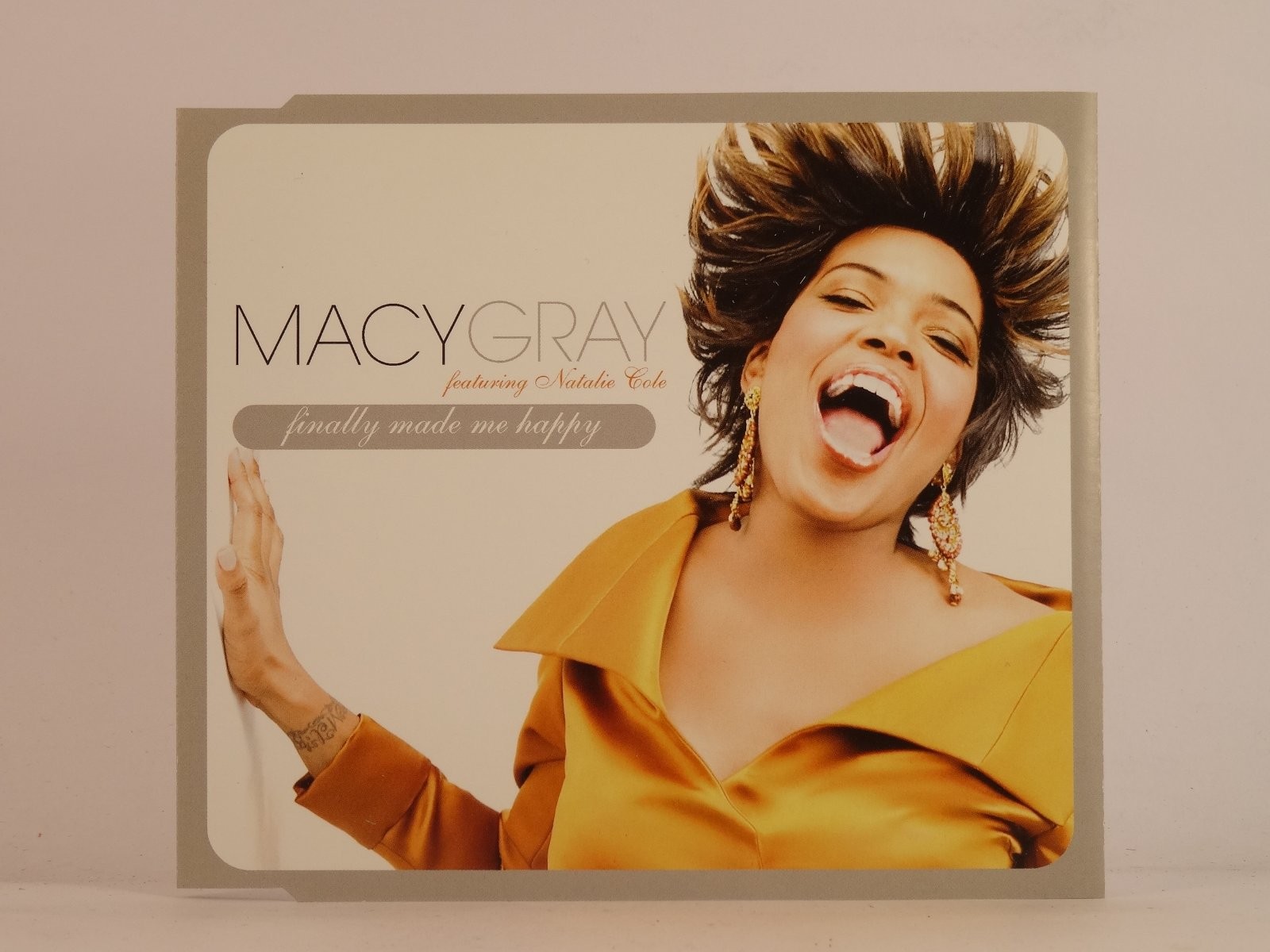 MACY GRAY FT NATALIE COLE FINALLY MADE ME HAPPY (H1) 2 Track Promo CD Single inc
