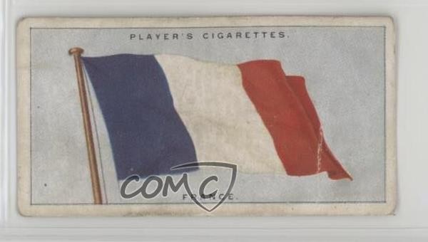 1928 Bandiere del Giocatore della Società delle Nazioni Tabacco Francia #19 08uw