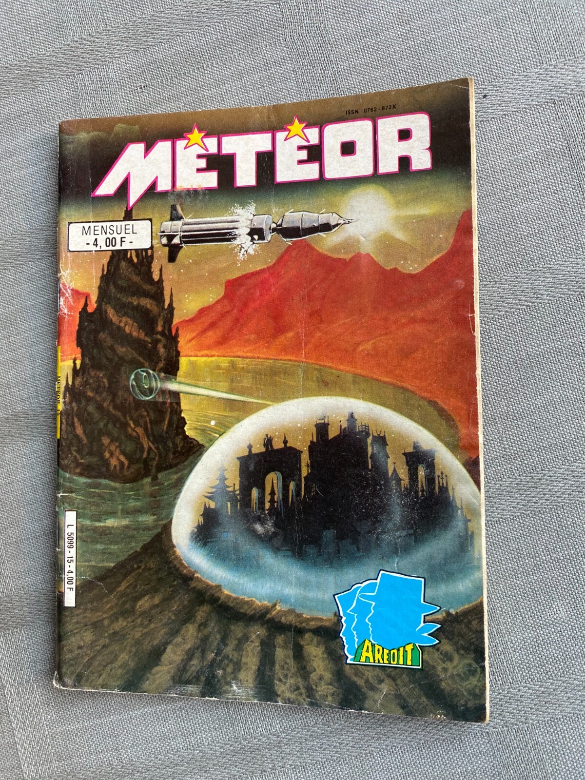 MÉTÉOR 3A SERIE ARÉDIT N°15 I PARIA DELL'ATOMO 1 ARÉDIT 1986 IN BUONE CONDIZIONI