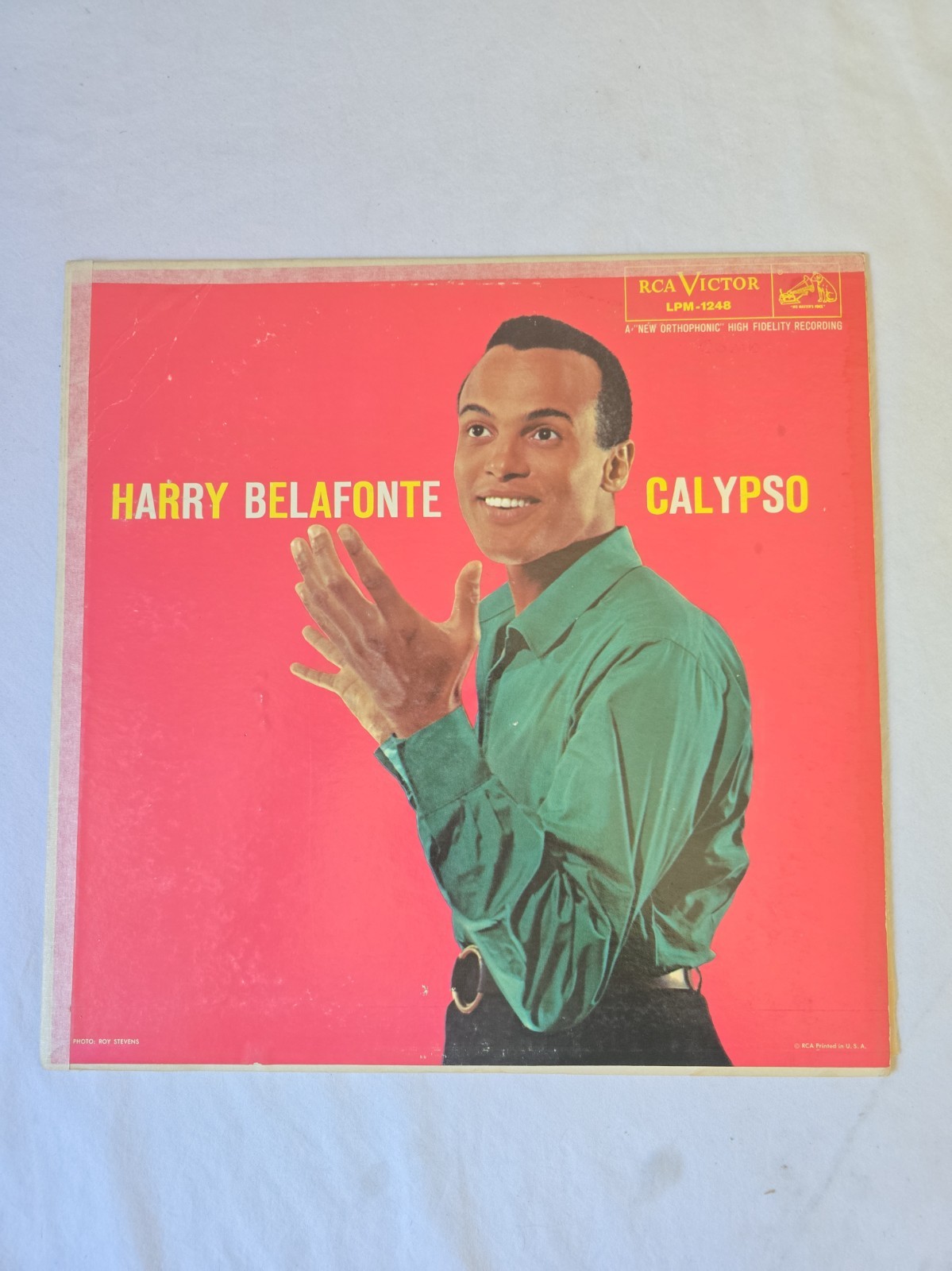 HARRY BELAFONTE Calypso 1956 Vinyl LP - Caribbean Folk - NM