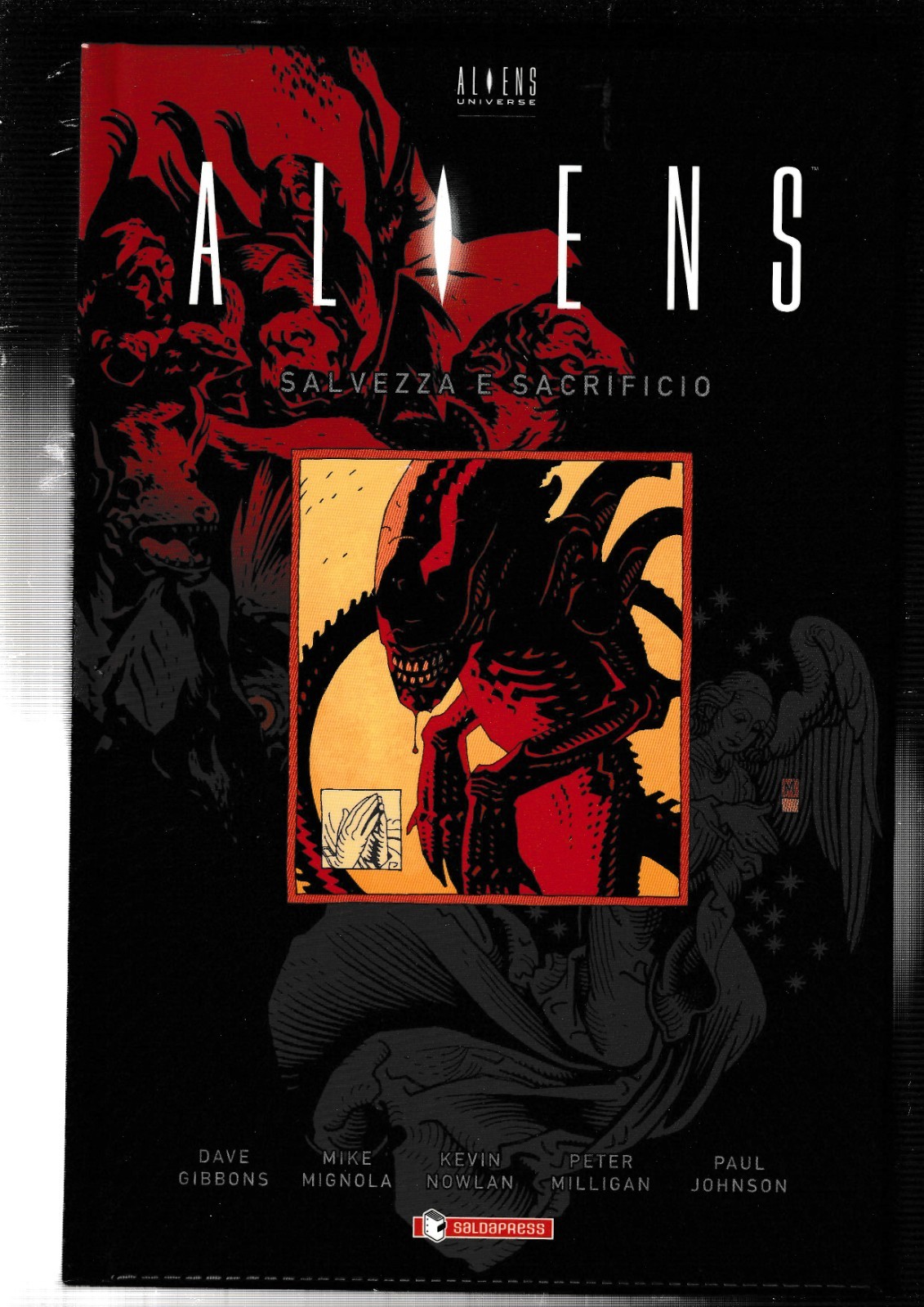 aliens  salvezza e sacrificio  cartonato Saldapress