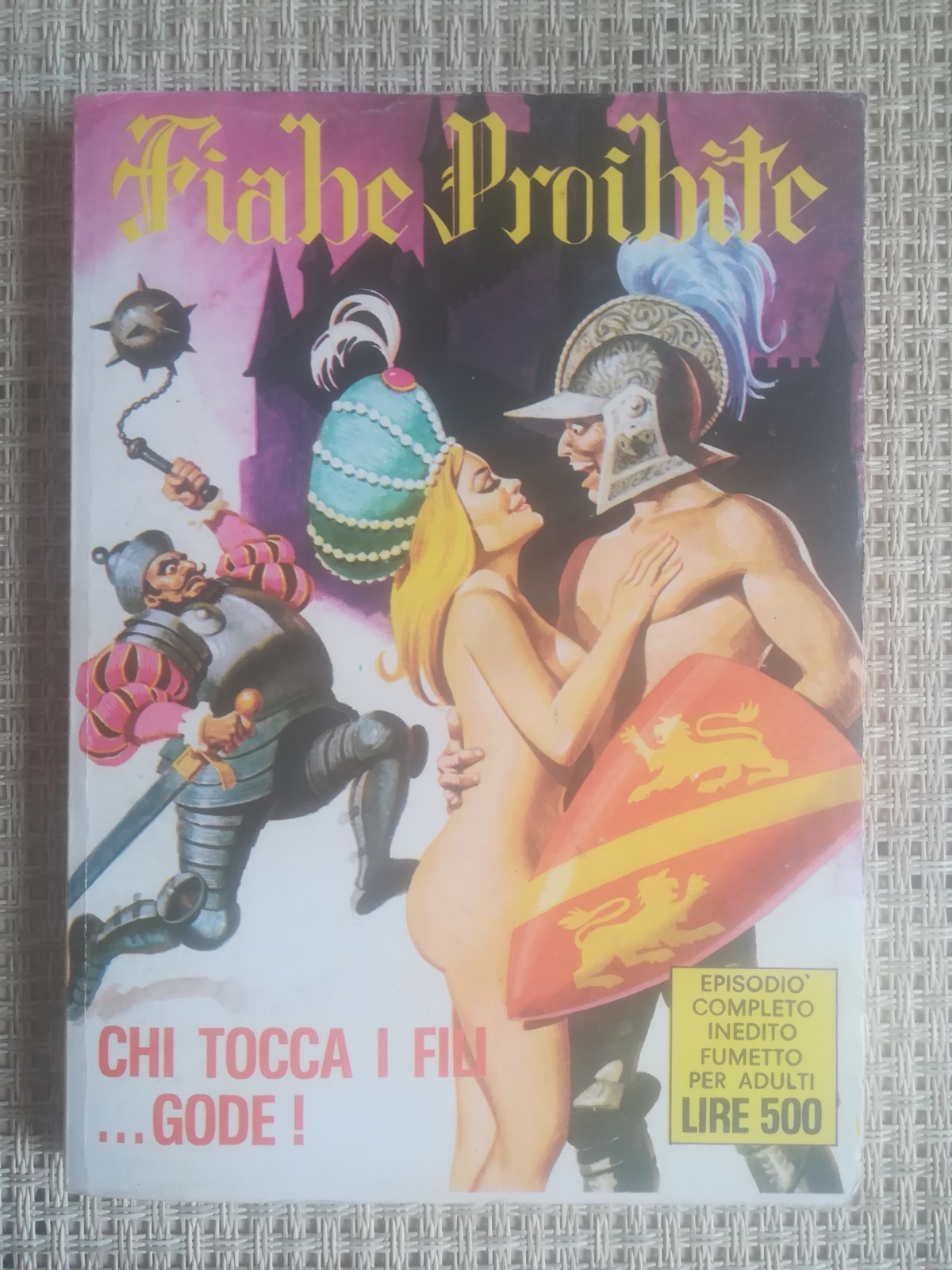 FIABE PROIBITE "CHI TOCCA I FILI... GODE!" Anno III n. 8 Edifumetto 1975