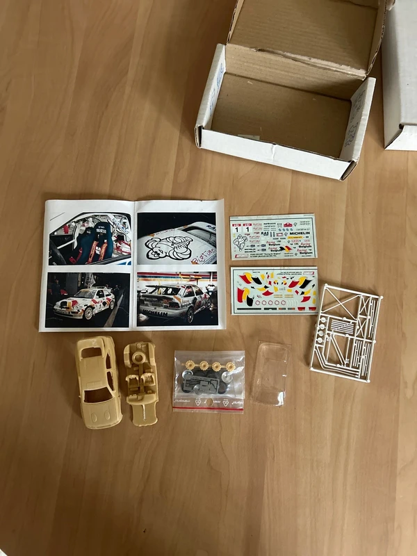 Modelbouwkit Ford Escort Cosworth Boucles de Spa 97