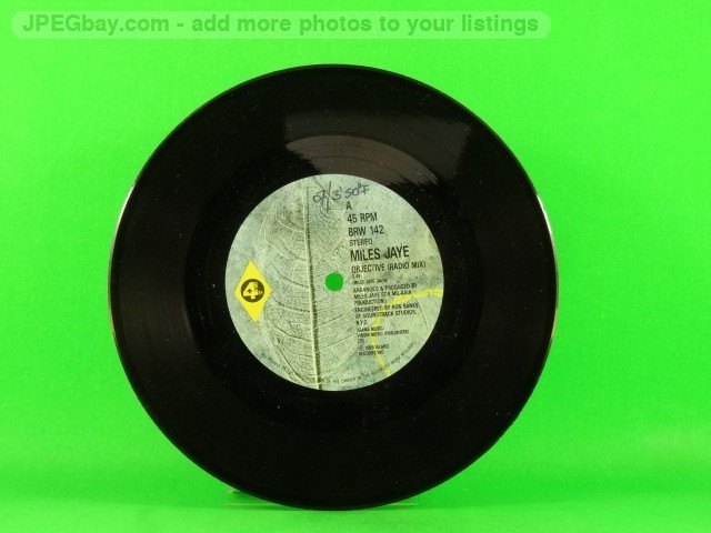 JAYE,MILES OBJECTIVE (137) 7" 4TH BROADWAY