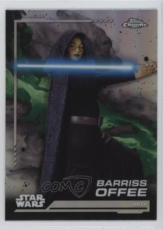 2024 Topps Chrome Star Wars Jedi Rainbow Refractor Barriss Offee #144 0b6c