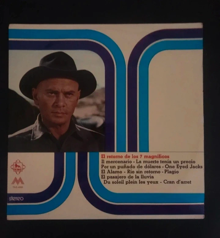 LP nuevo. 1972. BSO. Soundtrack. El retorno de los 7 magníficos. Vinilo.