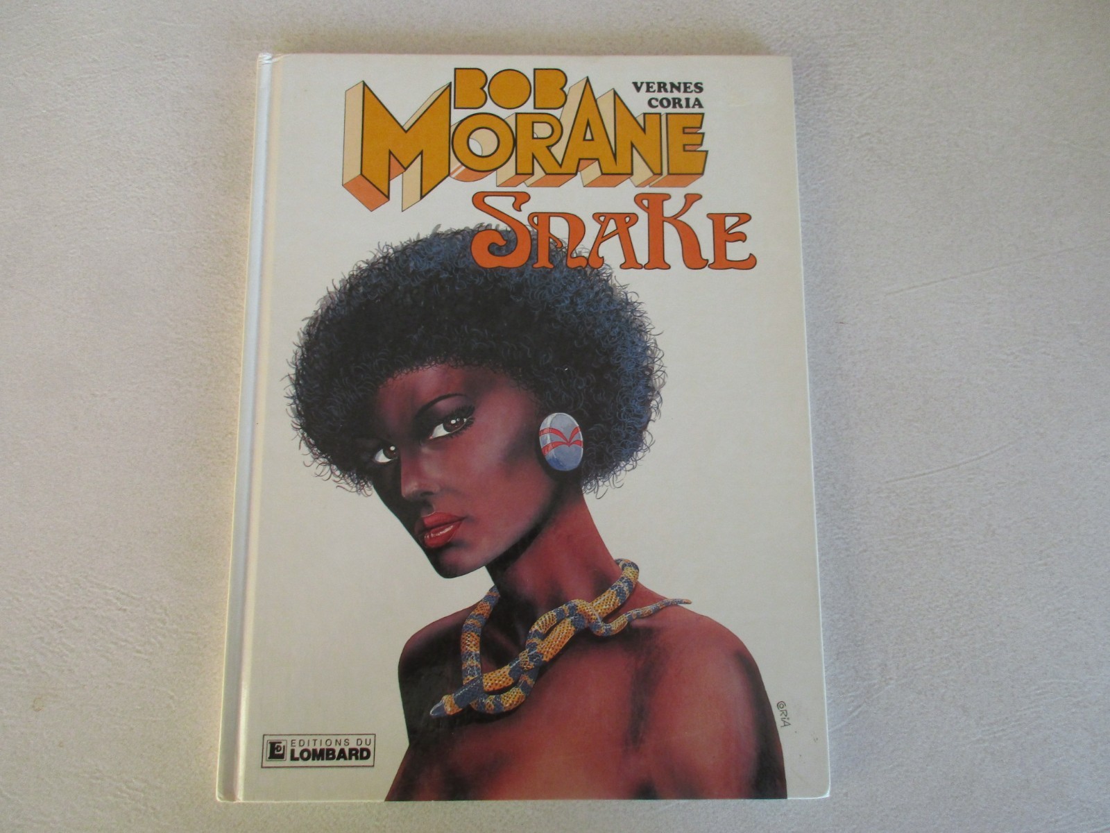 Bob Morane BE/TBE Snake Edition originale 1989