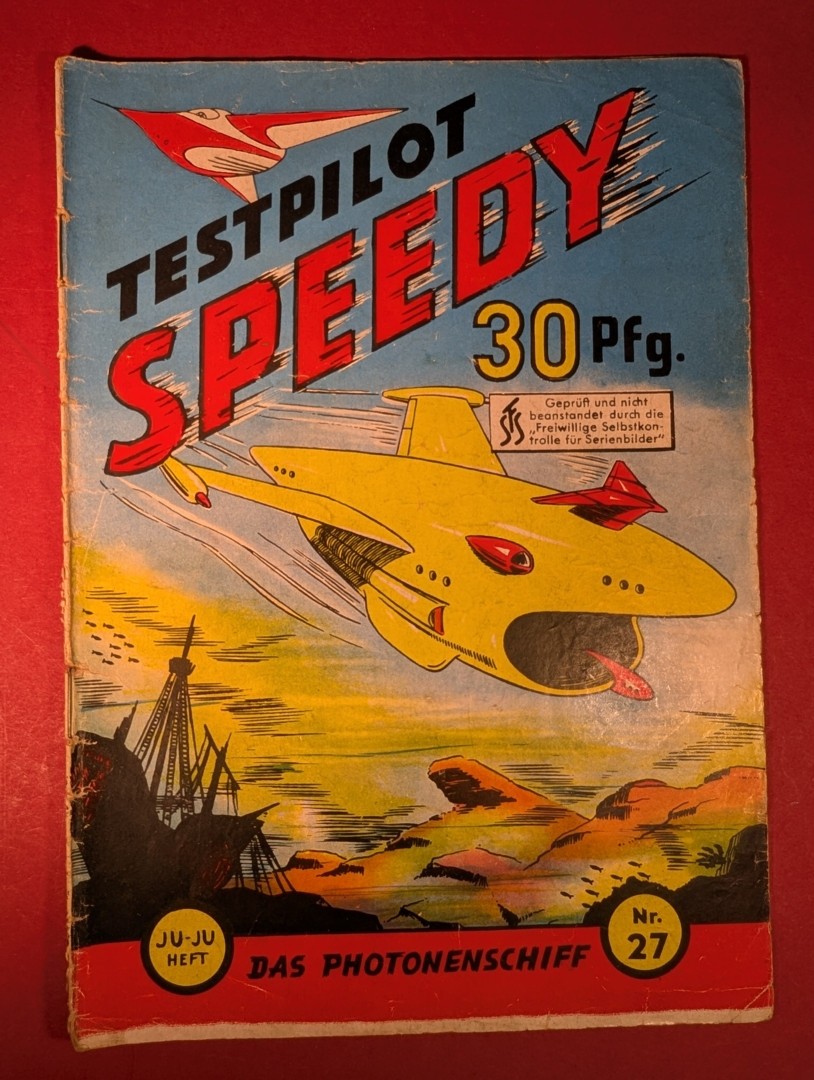 Testpilot Speedy Quaderni Jupiter Editore Rarità Condizioni da 2 a 3