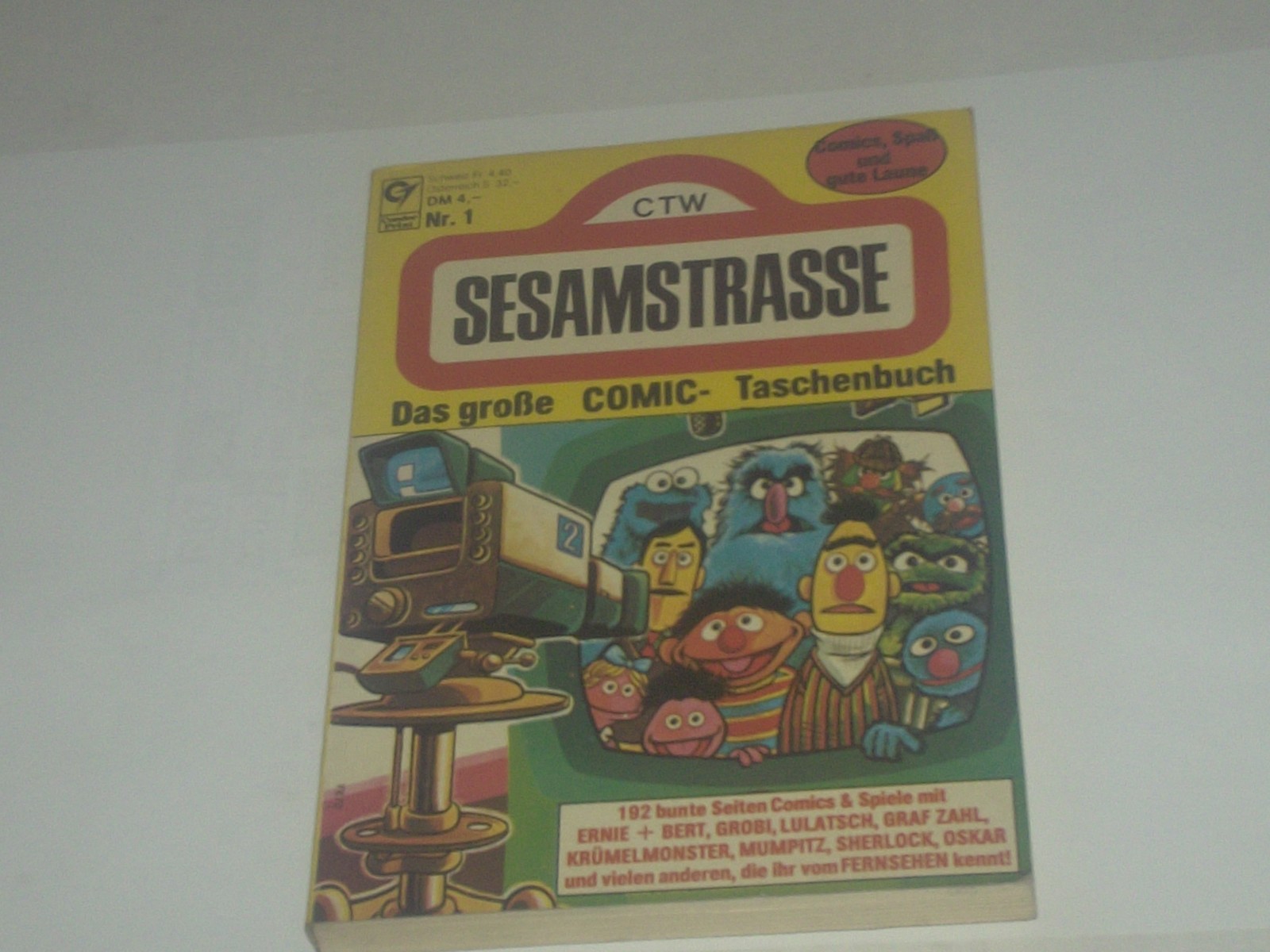 STRADA DEL SESAMO FUMETTO TASCABILE VOLUME N.1