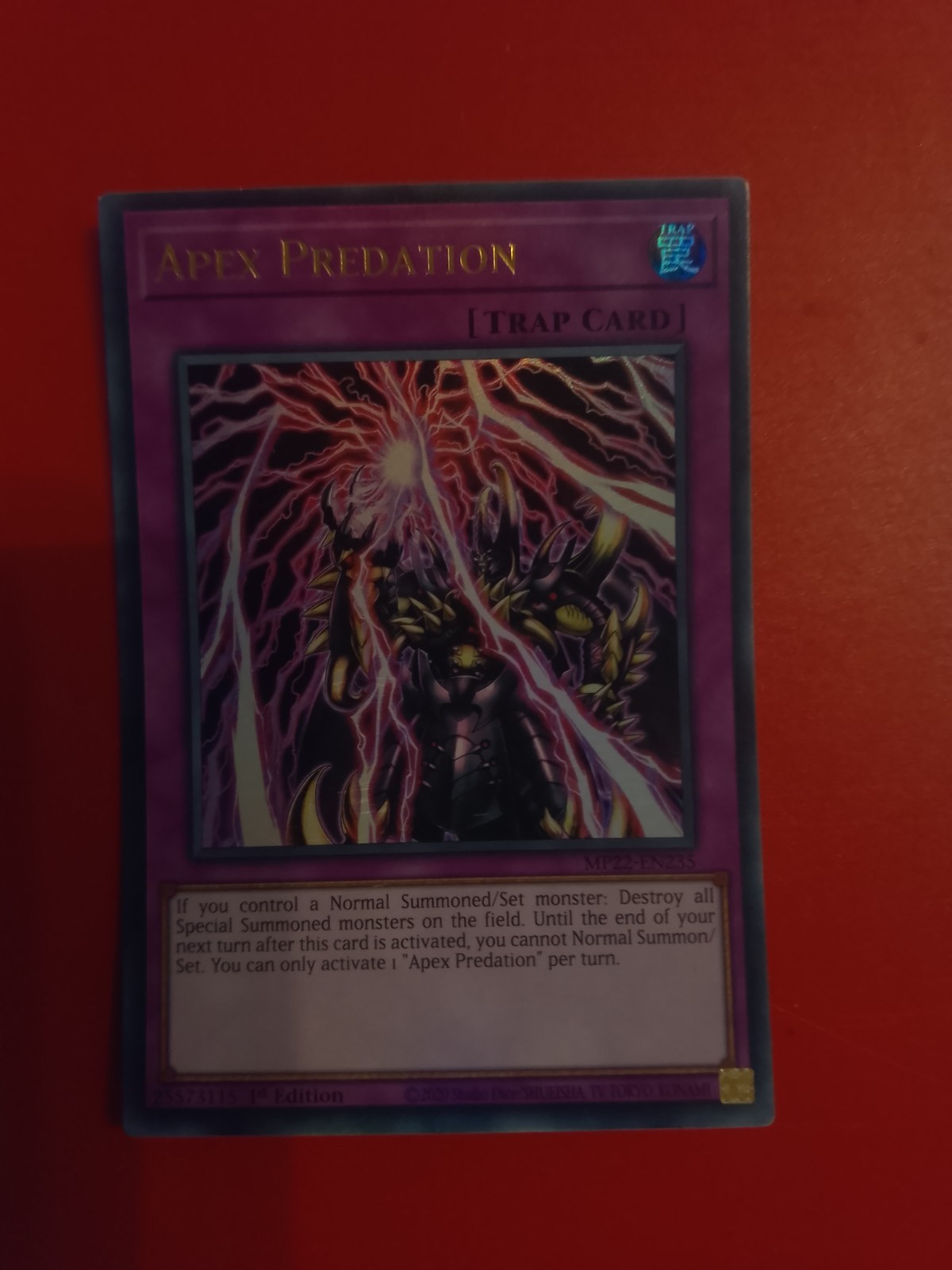Yu-Gi-Oh! Scheda 2020 MP22-EN235 Holo Inglese
