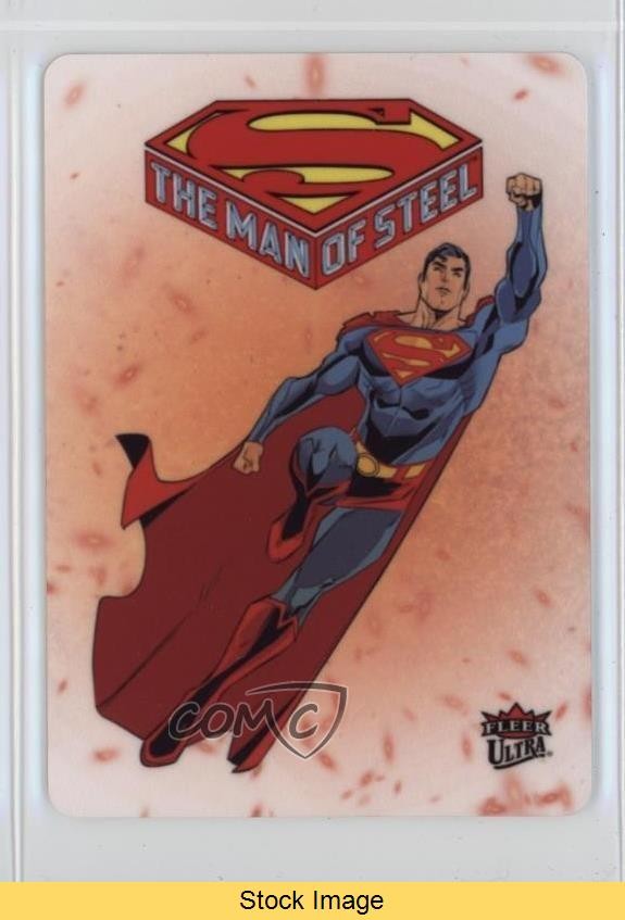 2026 Fleer Ultra Superman Man of Steel Superman Superman #1 #MS-15 LEGGI 1u9c