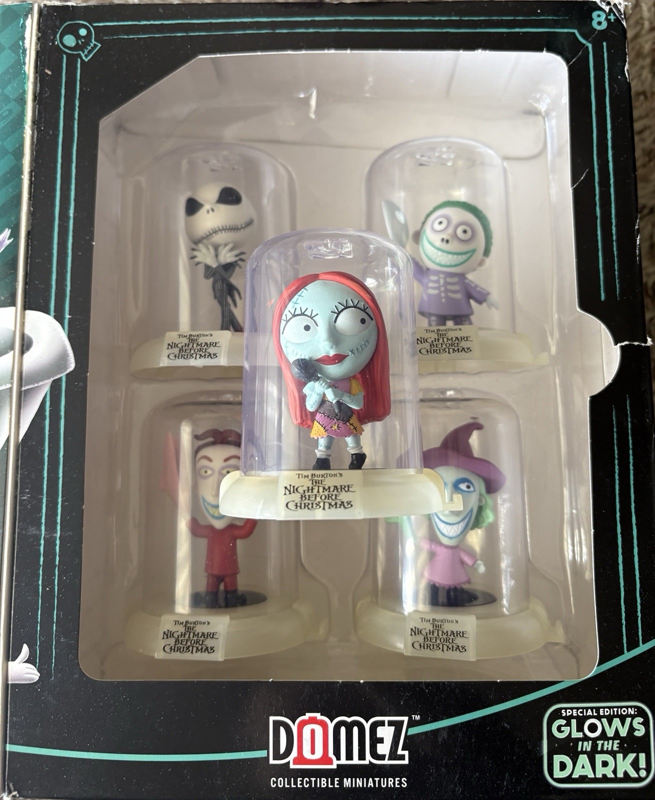Nightmare Before Christmas Domez Serie 5 Glow In The Dark Edizione Speciale Sally