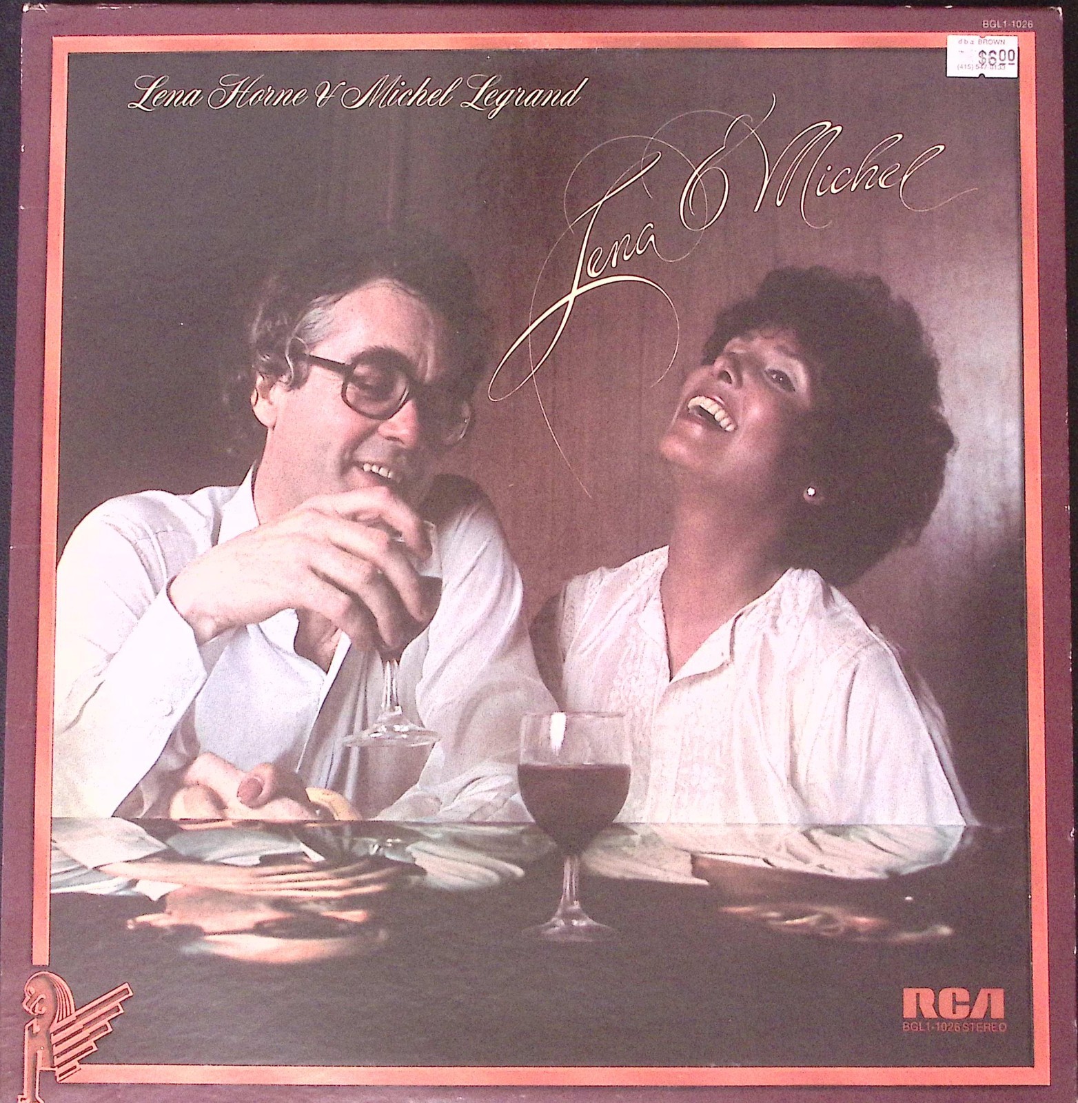 LENA HORNE MICHEL LEGRAND LENA & MICHEL VINYL RECORD ALBUM LP RCA 1975 VG 231-73