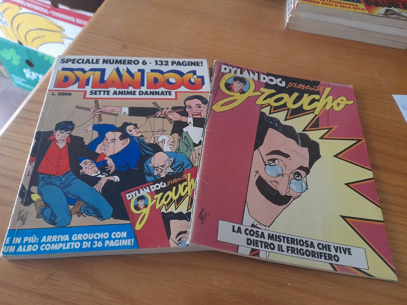 Dylan Dog speciale numero 6...con albetto Groucho...Sergio Bonelli 1992...buono 