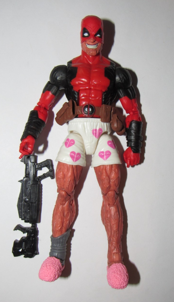 Marvel Legends personaggio Deadpool Boxers serie Sauron completo ottimo