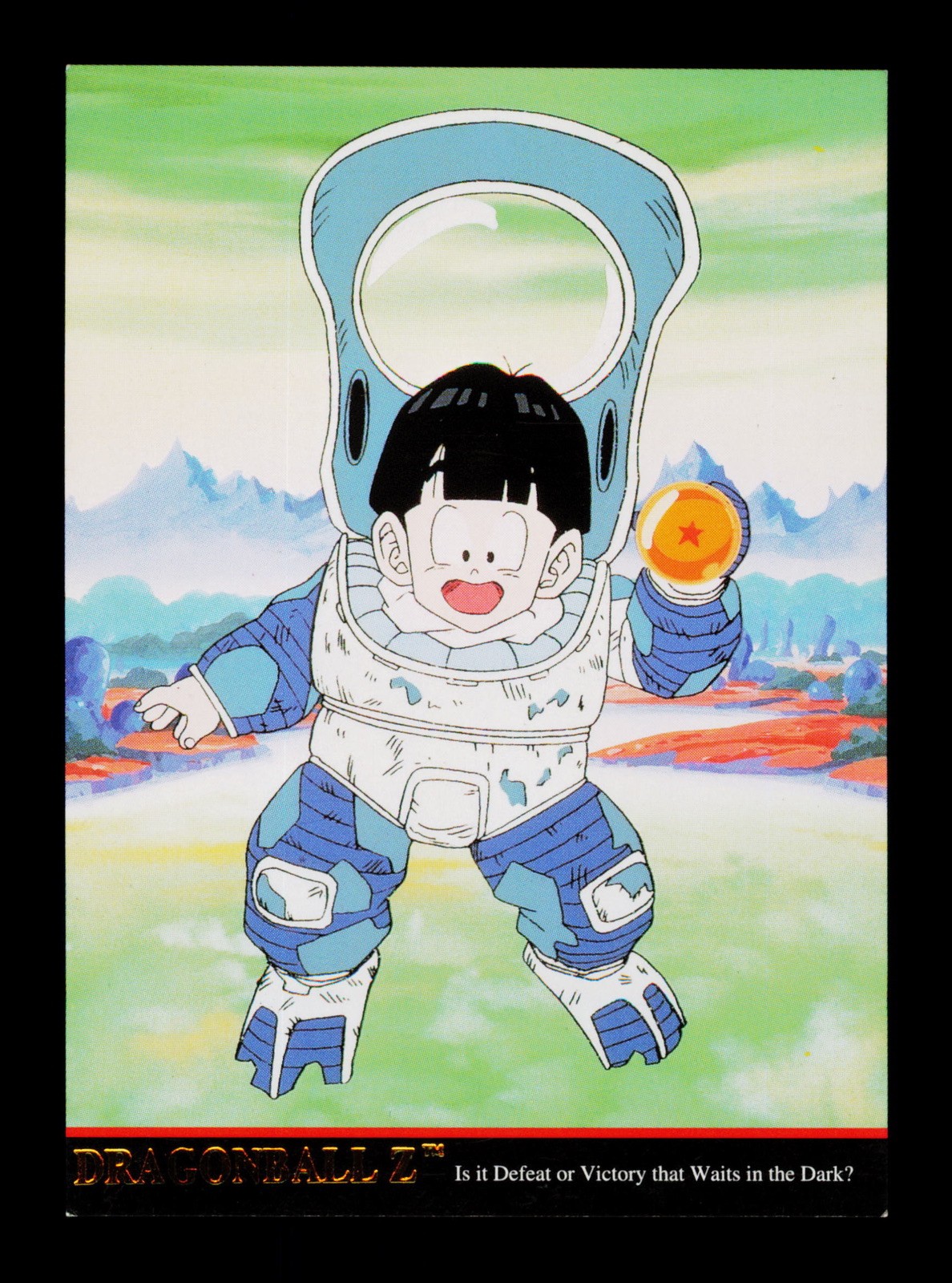 Carta collezionabile Gohan 18 DragonBall Z 1998