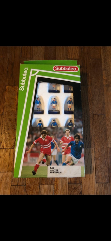 Boîte de joueurs Subbuteo