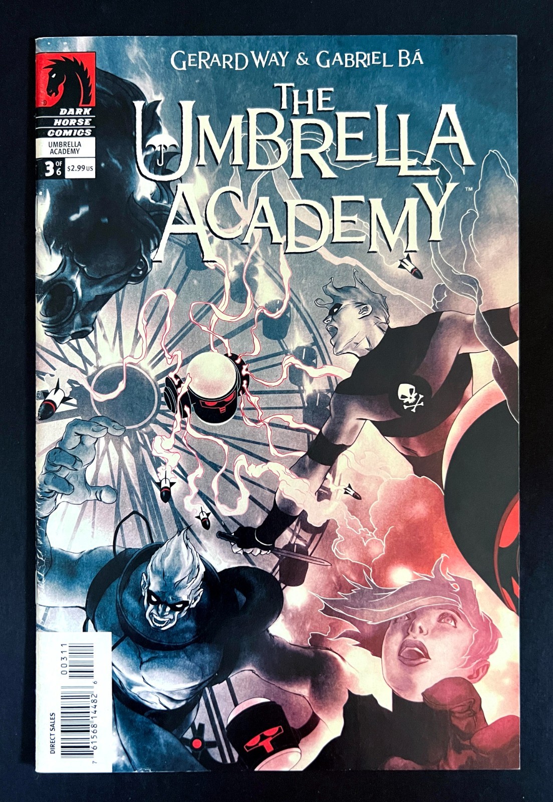 UMBRELLA ACADEMY #3 Hi-Grade 1st Series By GERARD WAY Dark Horse 2007