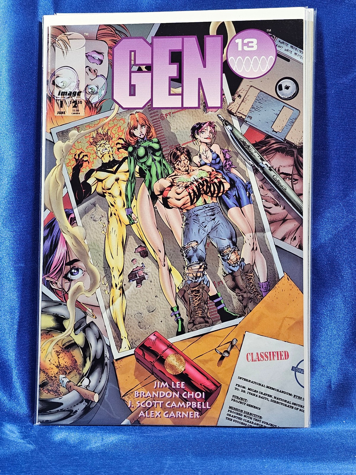 Gen 13 #1 Seconda Stampa Immagine Fumetti (1994) VF/NM 9.0