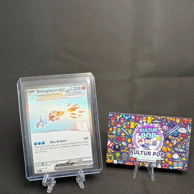 Bekaglaçon EX 222/197 Flammes obsidiennes