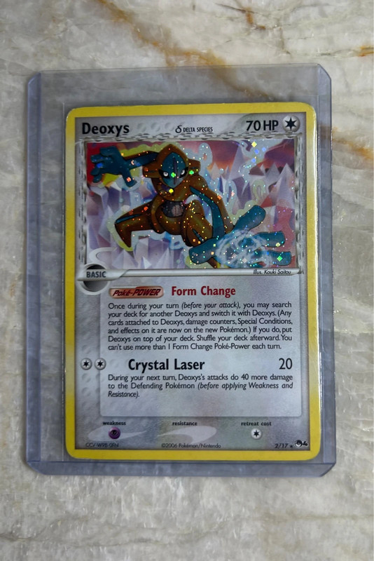 Deoxys 2/17 delta species holo