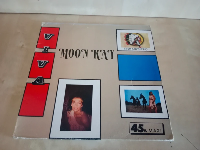 🎁 40% à partir du 2ème Vinyle ! 🎁 Maxi 45 Tours 12” Italo Disco 1985 Moon Ray - Viva