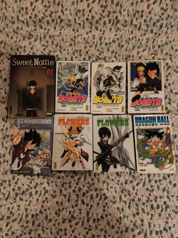 Je vend un lot de manga