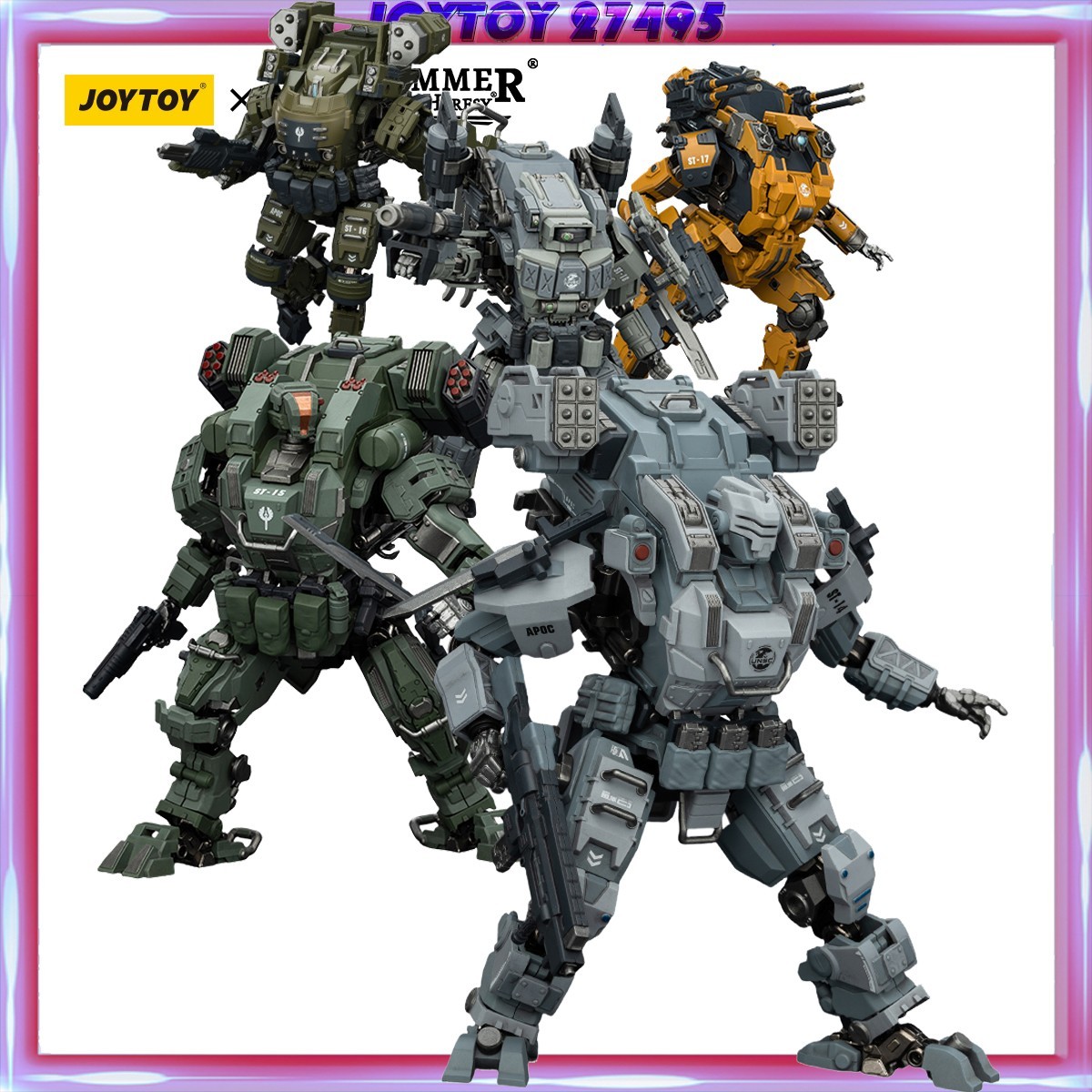 JOYTOY Dark Source 1/25 APOC Series Sky Tempest Fire Strike Mech ST-8614 PZ
