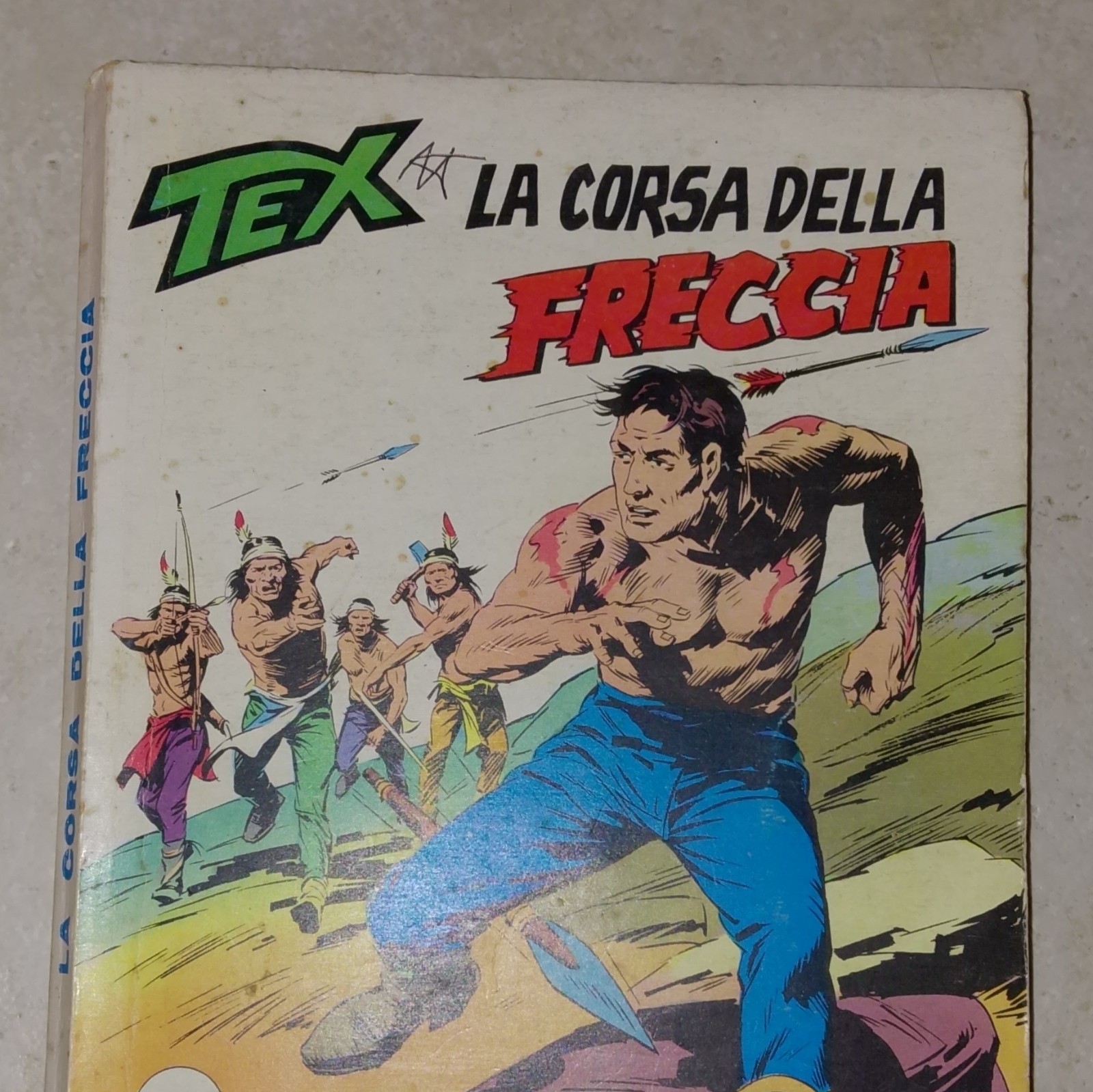 DAIM PRESS Tex n.195 La corsa della freccia (1977) Sergio Bonelli
