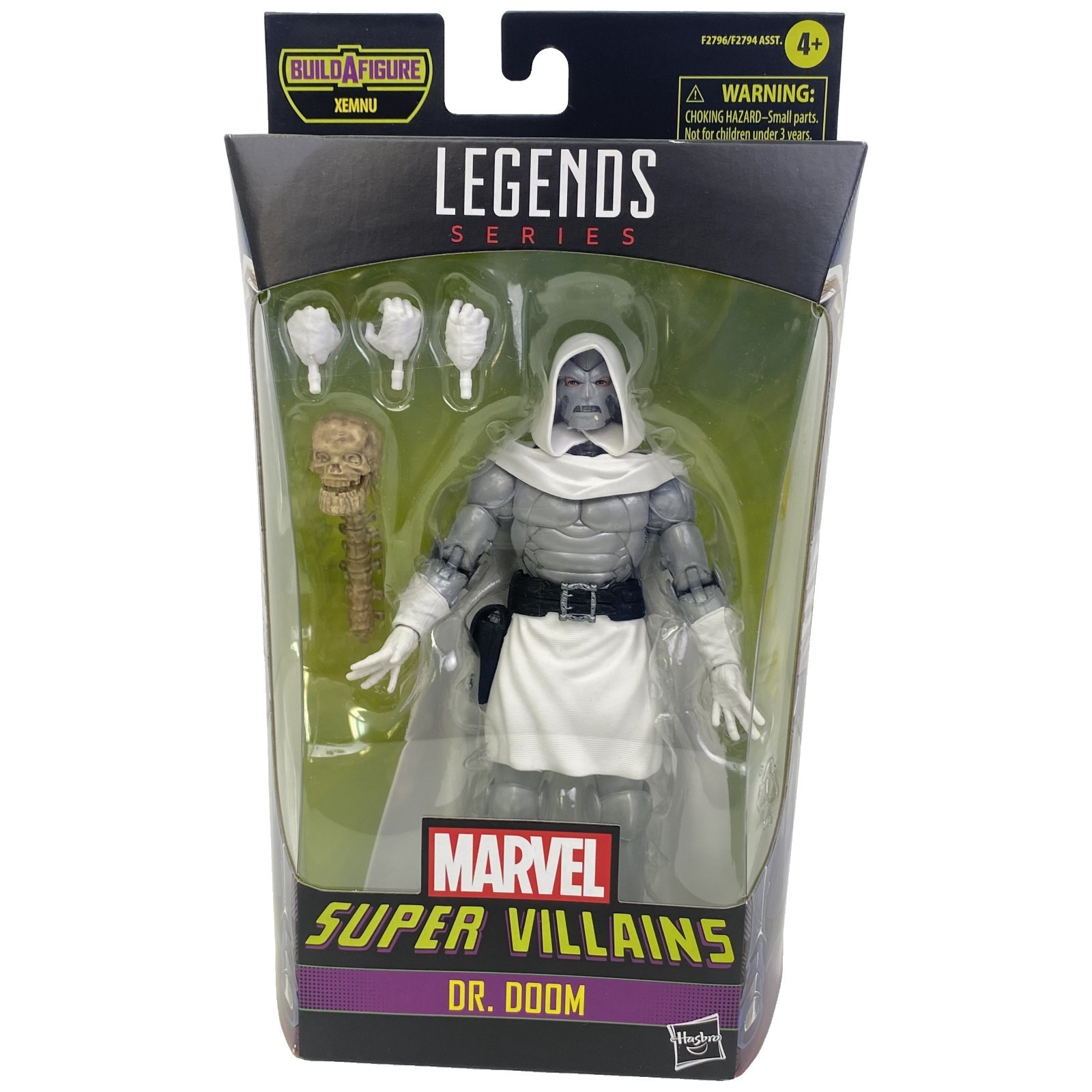 Marvel Legends Super Villains Dr. Doom 6" Modellino 2021 Hasbro Sigillato Nuovo