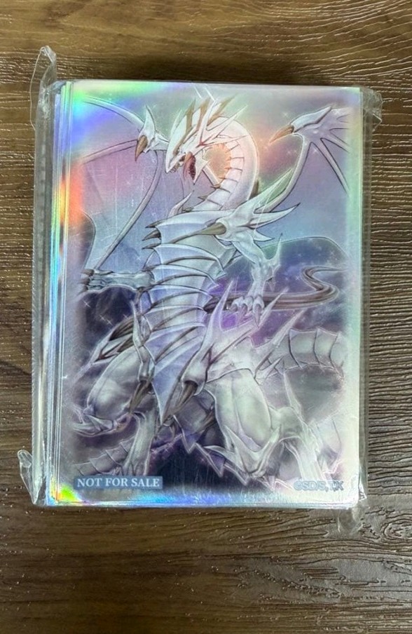 Yugioh Manicotti Drago Spirito Occhi Blu 100ct Konami Ufficiale