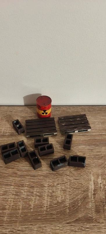 Lot accessoires chantier 1:24
