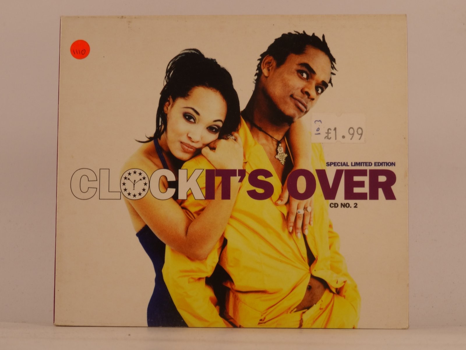 CLOCK IT'S OVER (DIGIPAK) (CD 2) (L32) 4 Track CD Single including Picture Sleev