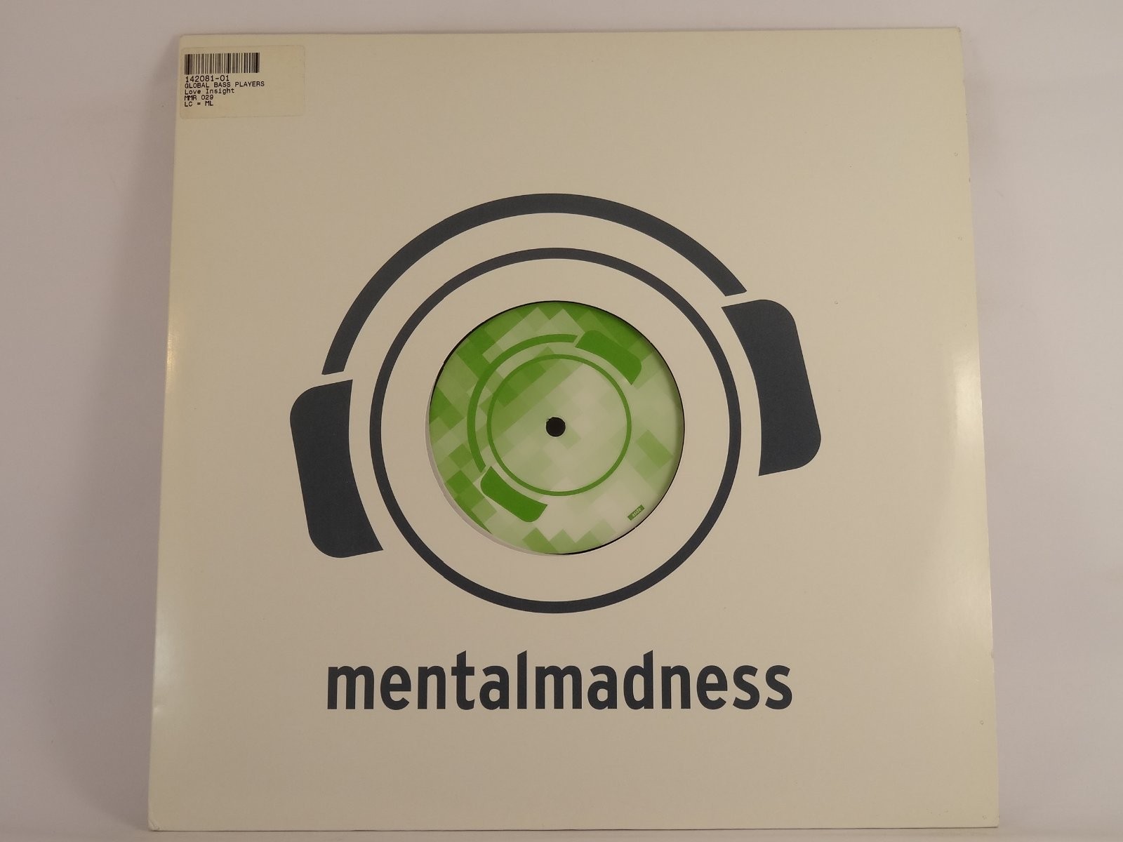 GLOBAL BASS PLAYERS LOVE INSIGHT (423) 3 Track 12" Single plus Company Sleeve ME