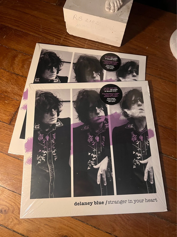 Lot de deux vinyles, deux exemplaires - Delaney Blue - Stranger in your heart