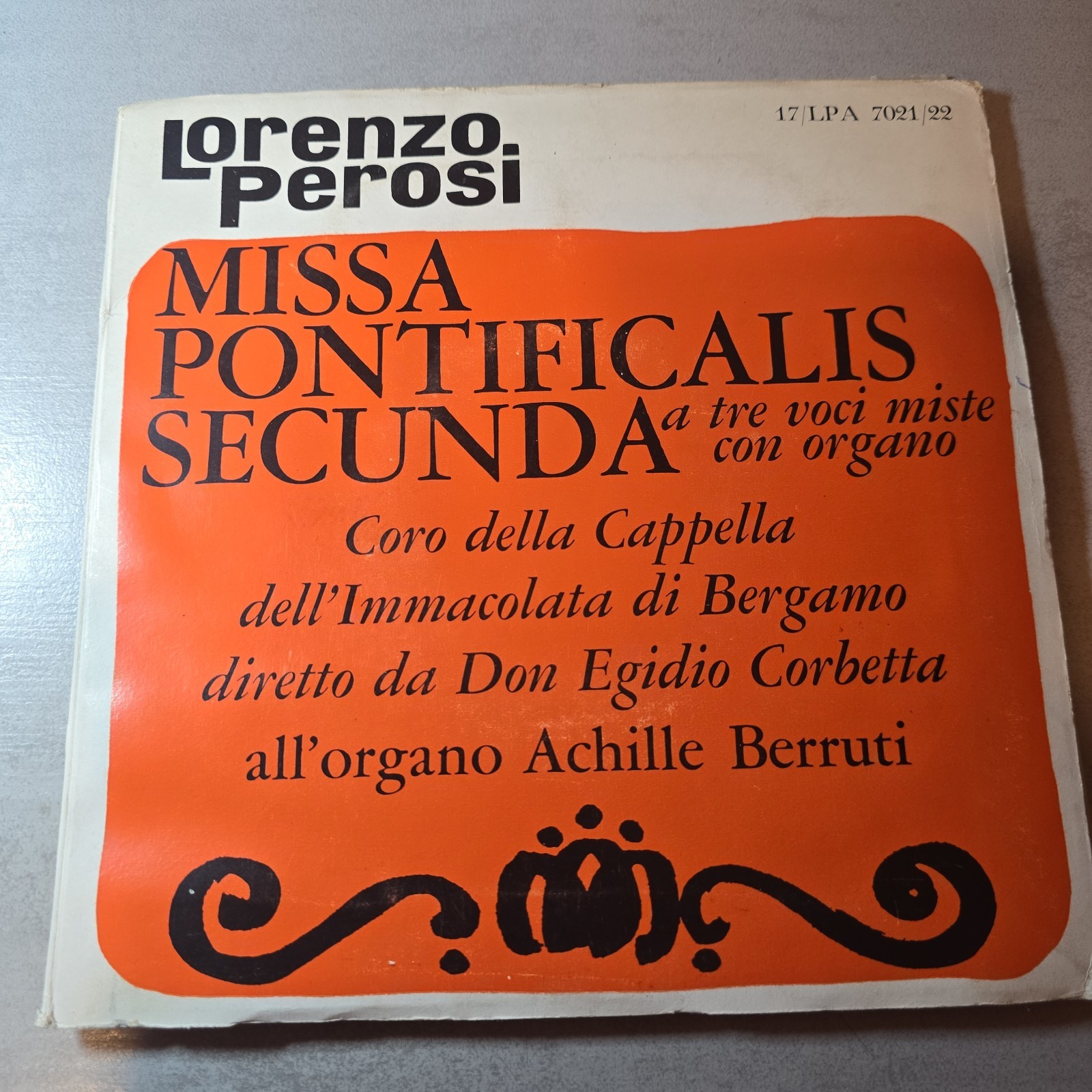 LORENZO PEROSI MISSA PONTIFICALIS SECUNDA CORO DELLA CAPPELLA DI BERGAMO