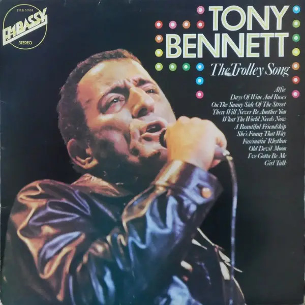 Tony Bennett The Trolley Song NEAR MINT Embassy Vinile LP 33 U/min
