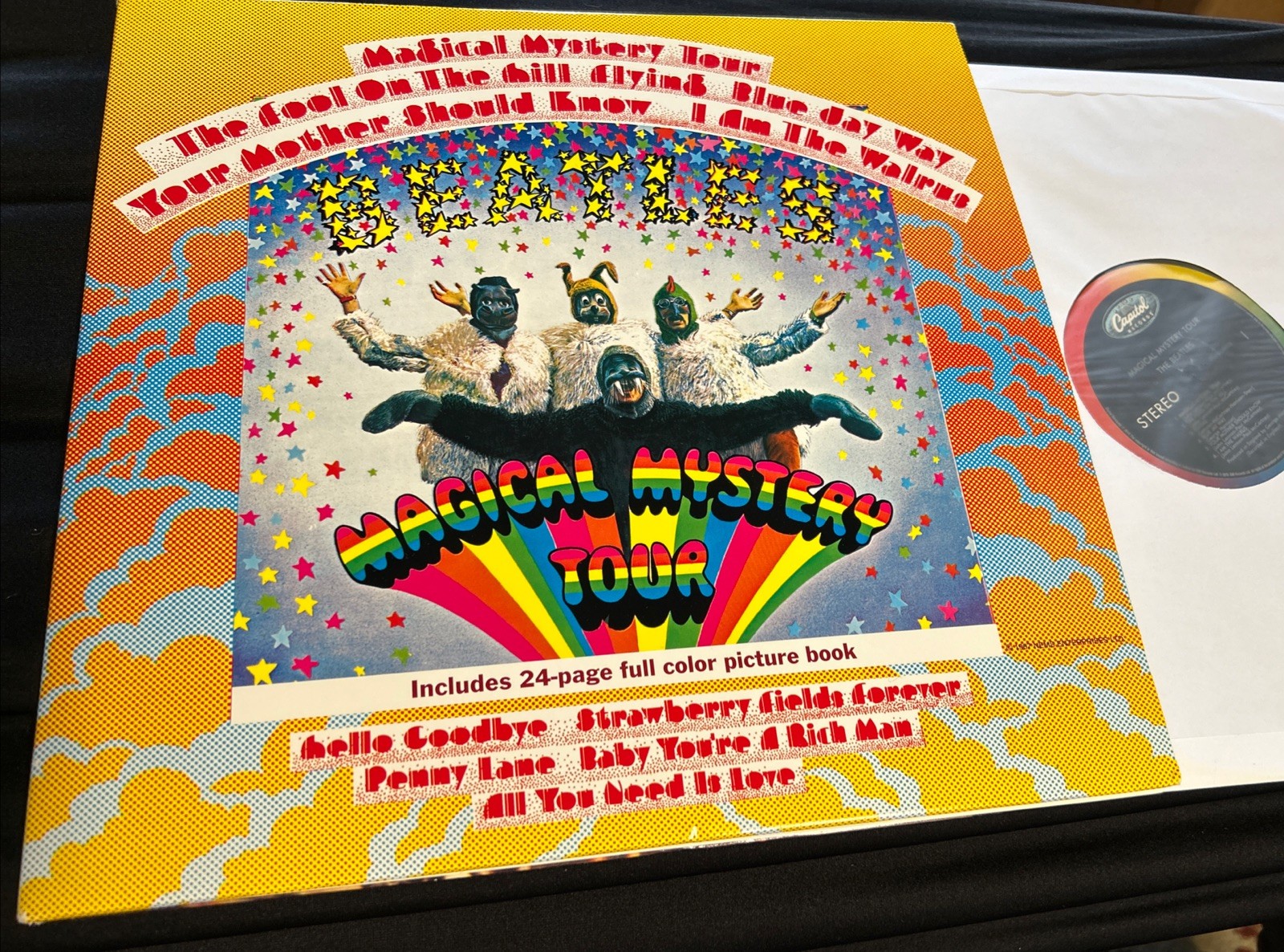The Beatles MAGICAL MYSTERY TOUR Audiophile 180g 2012 Vinyl MINT with Booklet
