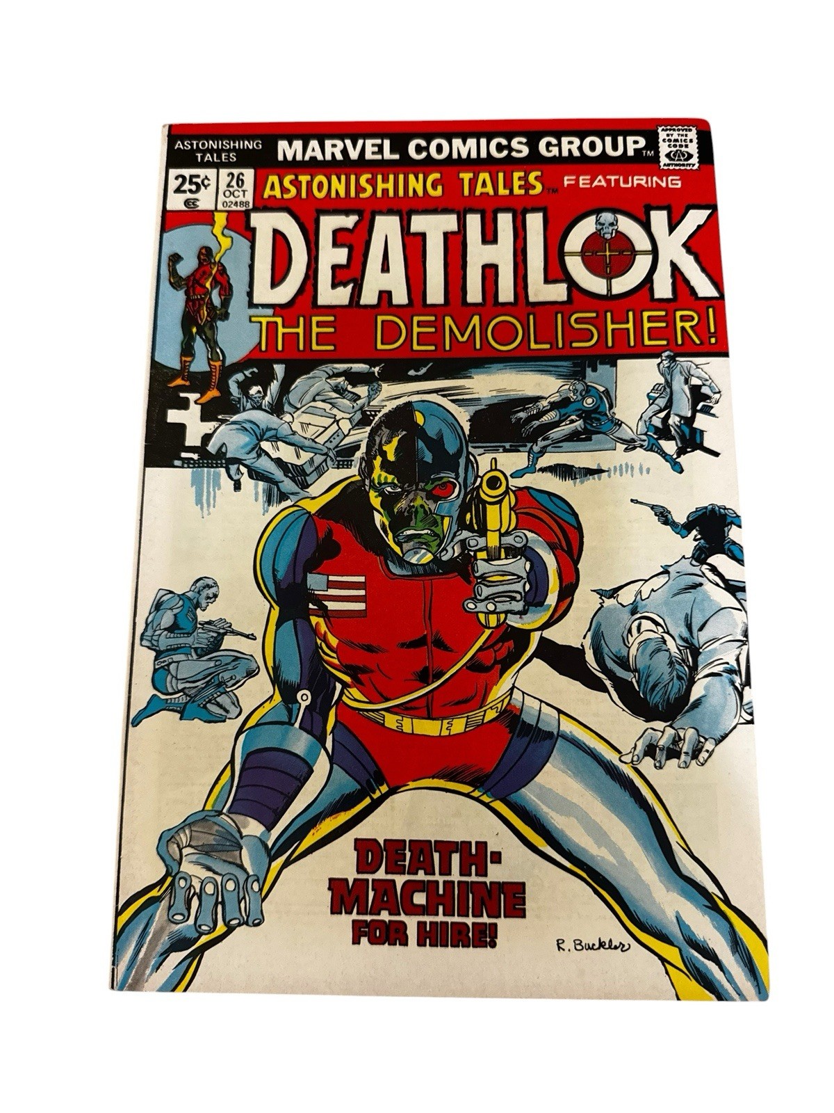 Astonishing Tales #26 fumetto Marvel 1974 2° Deathlok Rich Buckler