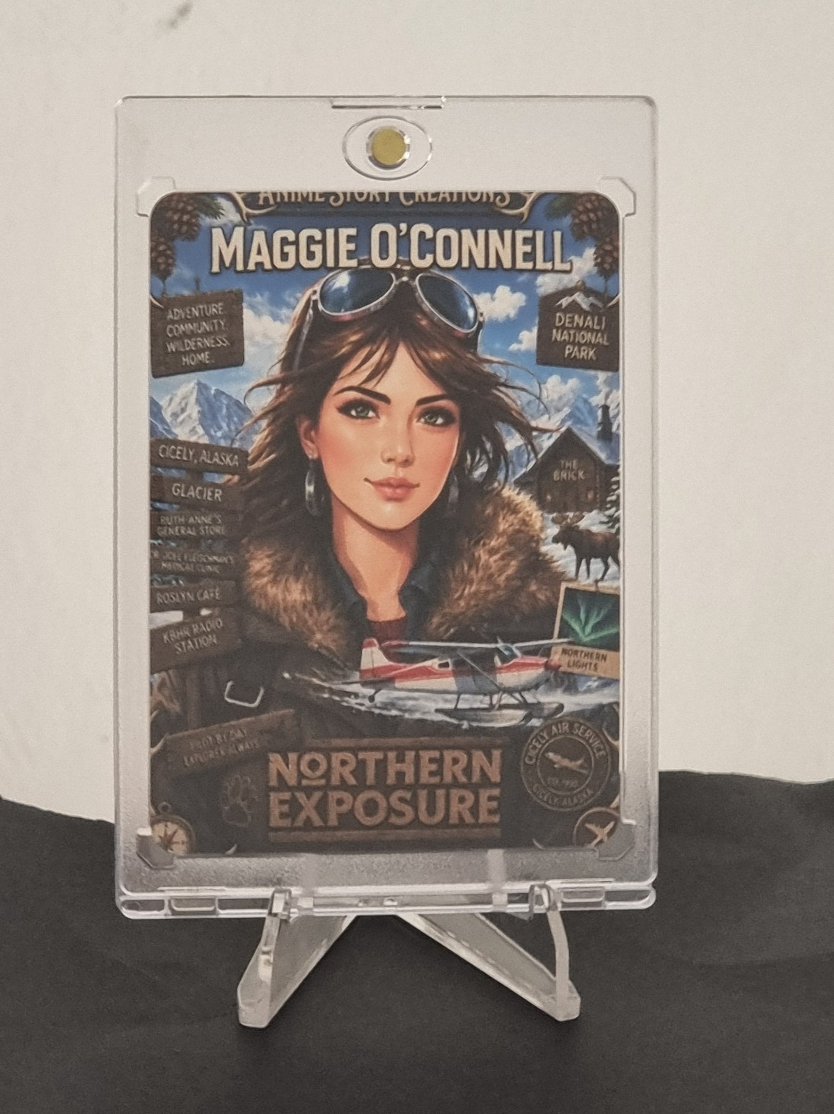 Maggie Northern Exposure Double-Sided Anime Story Creations w/Case & Stand