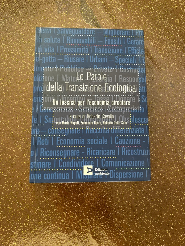 Libro Roberto cavallo - le parole della transizione ecologica