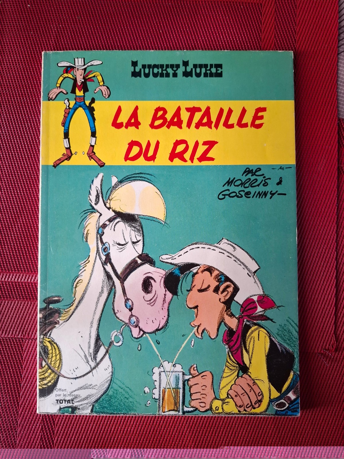 Lucky Luke - La Bataille Du Riz - PUB TOTAL - EO 1972 - TTBE