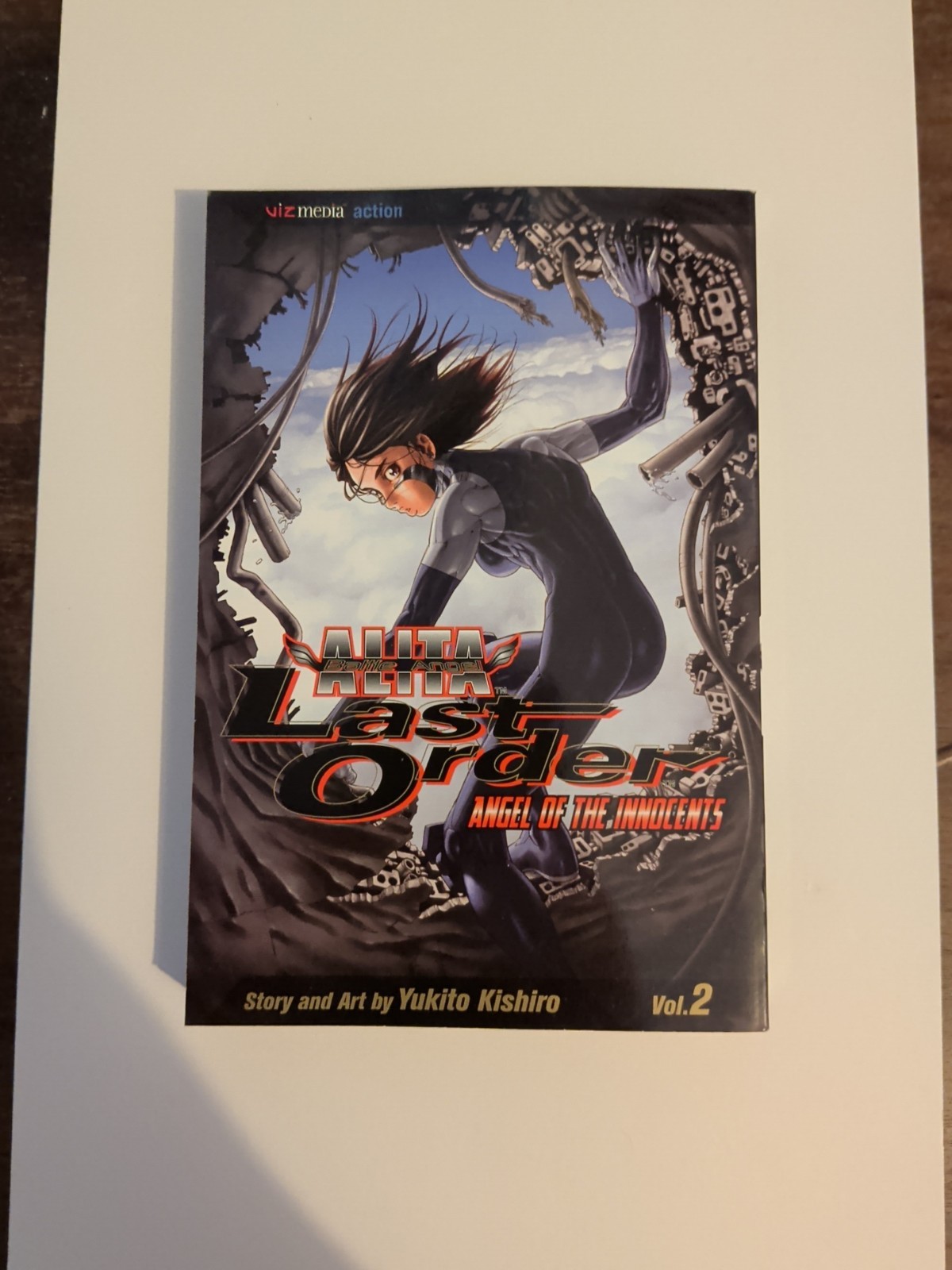 Battle Angel Alita: Last Order Vol. 2 Manga Graphic Novel Libro Inglese 